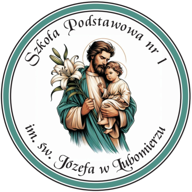 Logo - Strona www Szkoły Podstawowej nr 1 im. św. Józefa w Lubomierzu
